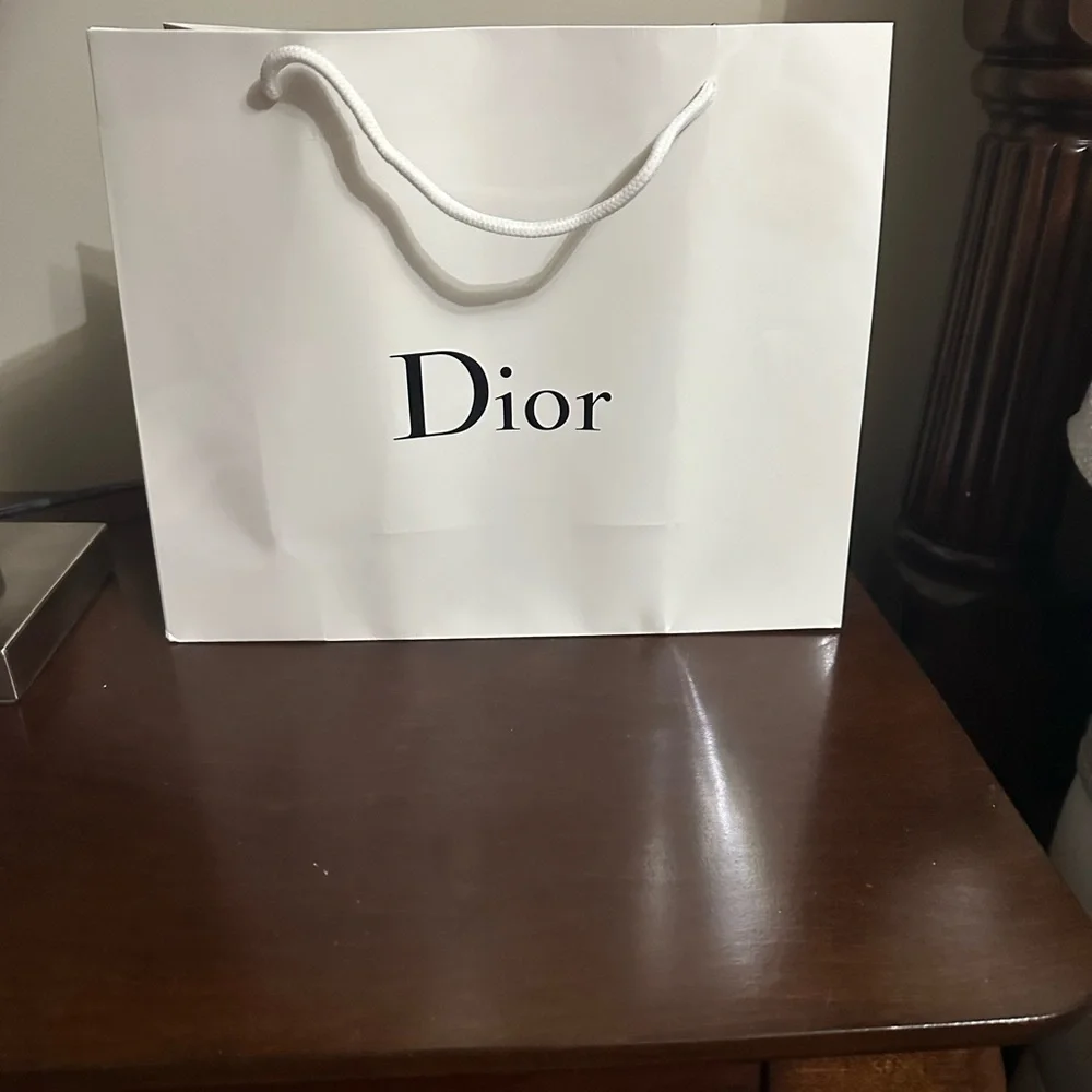 Dior gift bag new